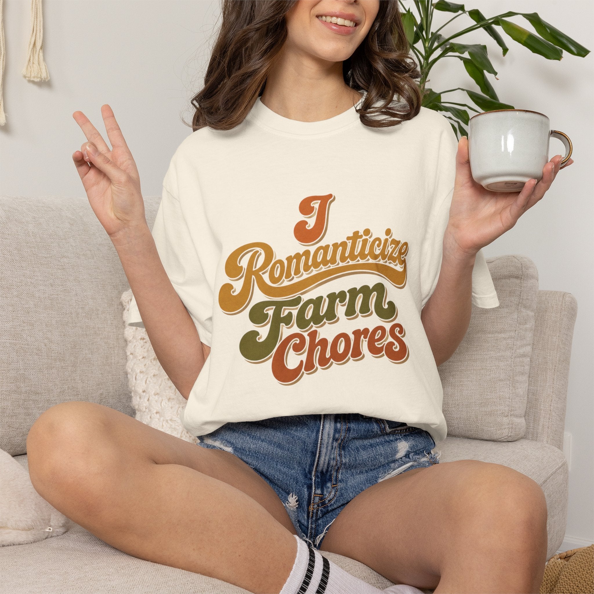 Homestead Content Creator T-Shirt — Funny Farm Life Saying