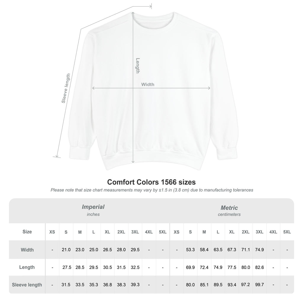 Halloween Chicken Unisex Garment-Dyed Sweatshirt