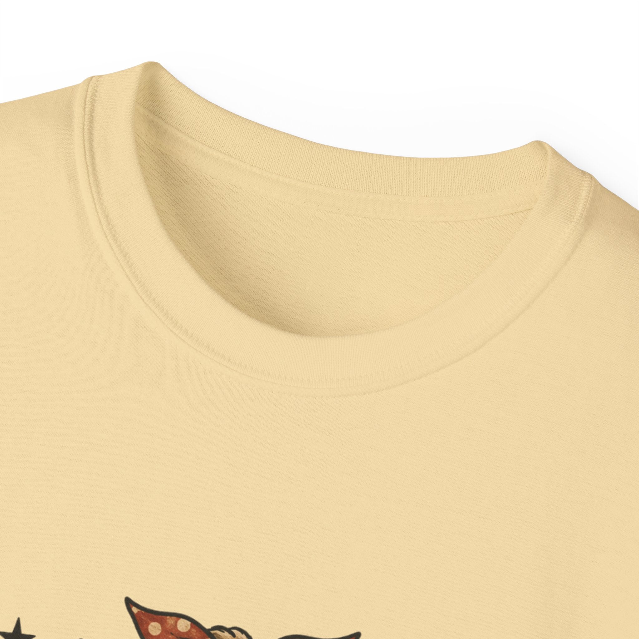 Tattoo-Inspired Cow Tee — Funny Cow Lover Shirt for Farmers & Homesteaders