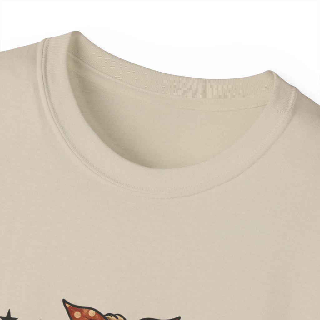 Tattoo-Inspired Cow Tee — Funny Cow Lover Shirt for Farmers & Homesteaders