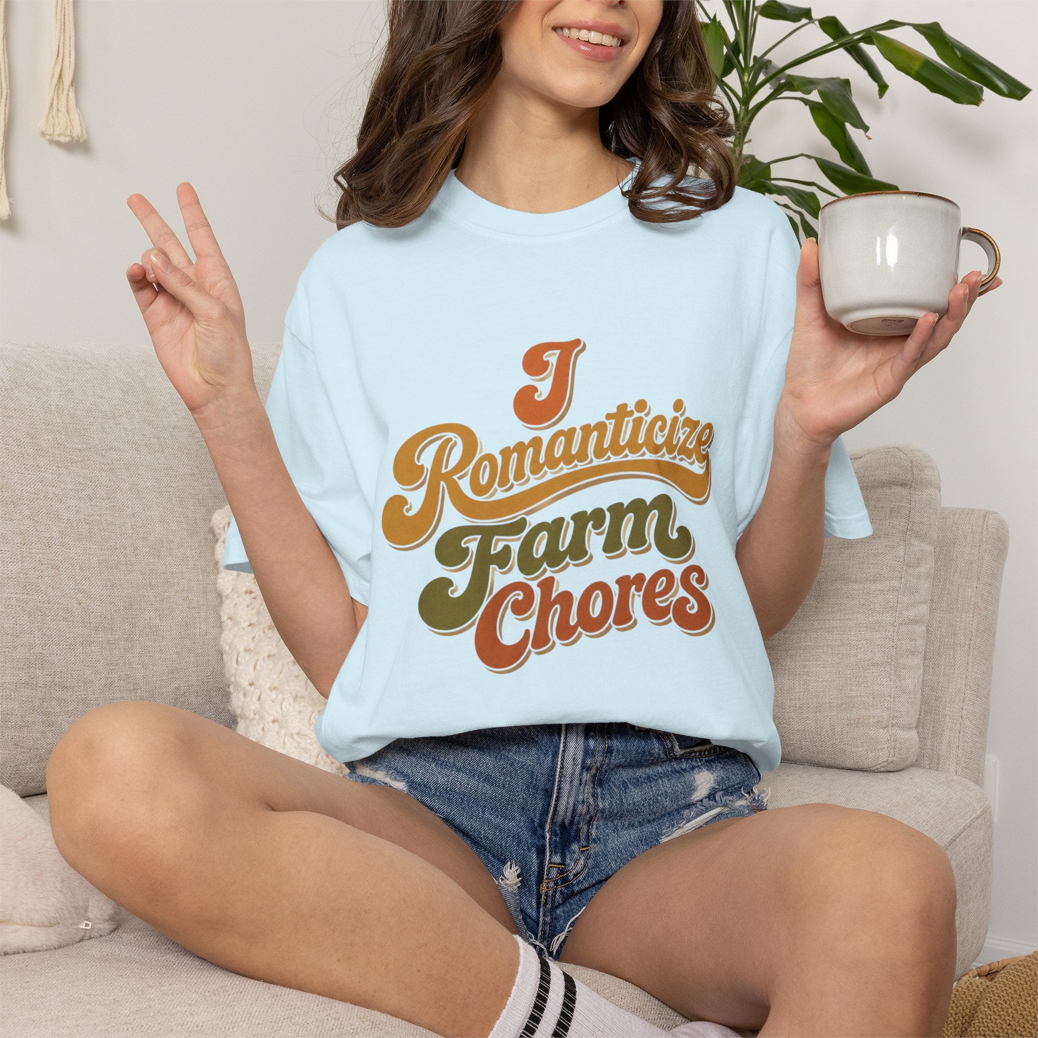 Homestead Content Creator T-Shirt — Funny Farm Life Saying