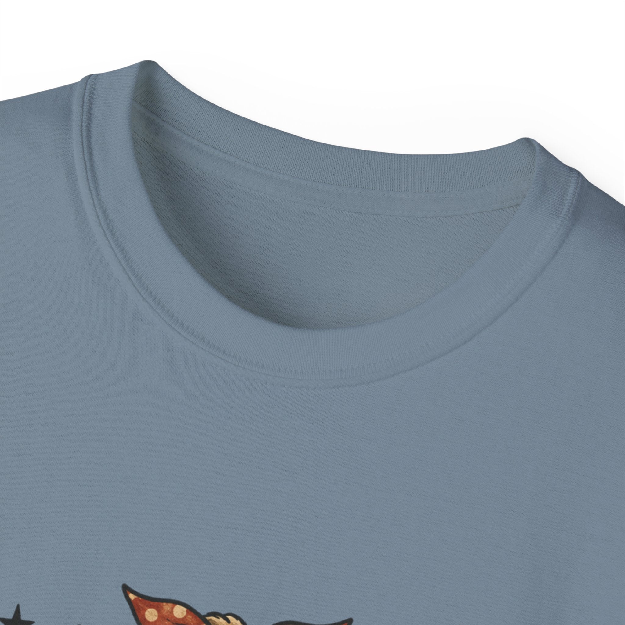 Tattoo-Inspired Cow Tee — Funny Cow Lover Shirt for Farmers & Homesteaders