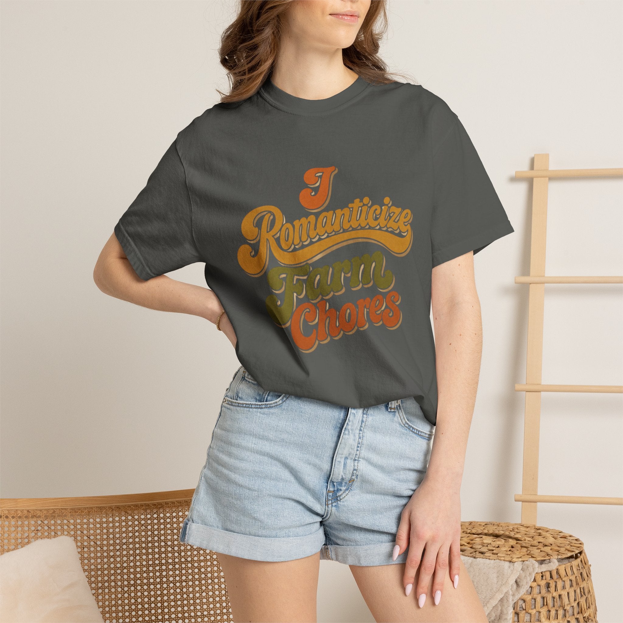 Homestead Content Creator T-Shirt — Funny Farm Life Saying
