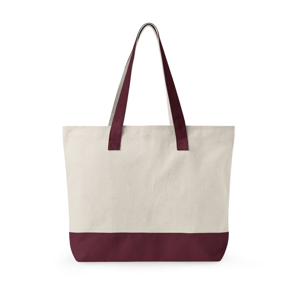 Survival Bag Zippered Canvas Tote