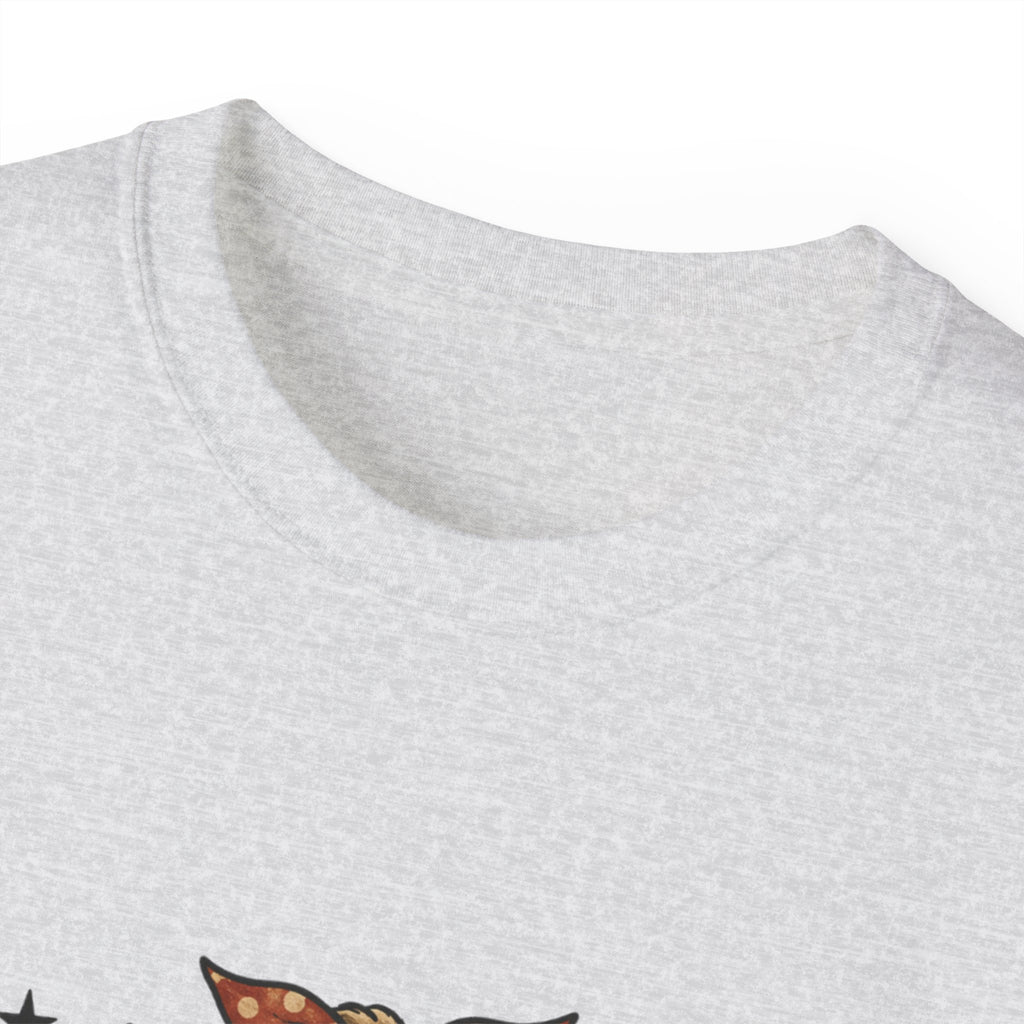 Tattoo-Inspired Cow Tee — Funny Cow Lover Shirt for Farmers & Homesteaders