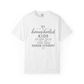 Snarky Homeschool vs Public School T-Shirt — 'Polite Homeschool Kids' Comment Tee